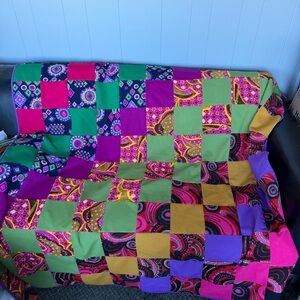 Handmade Vintage Patchwork Blanket